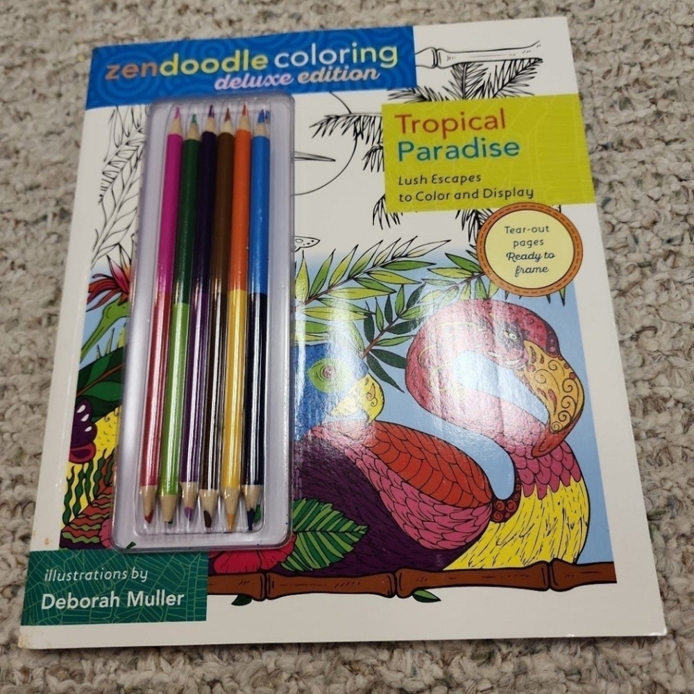 Zendoodle coloring deluxe edition